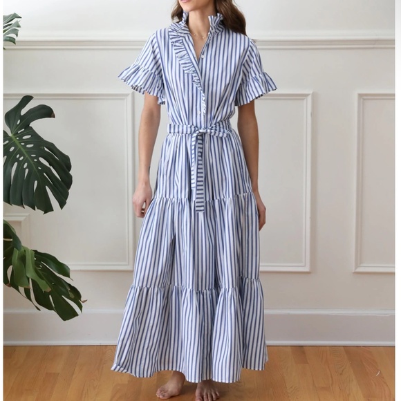 Victoria Dress in Blue - Picture 1 of 1